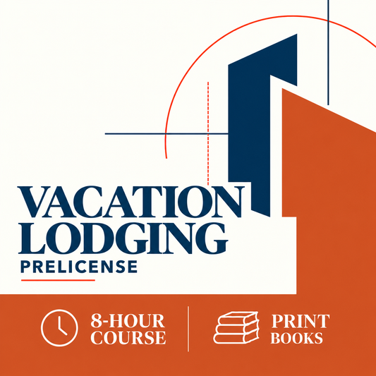 8 HR Pre-License - TN Vacation Lodging Service BOOK