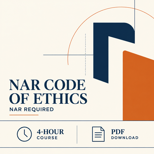 4 HR - Ethics for the Real Estate Professional PDF