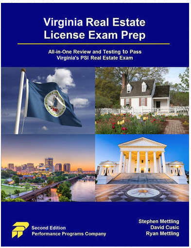 Virginia Real Estate License Exam Prep