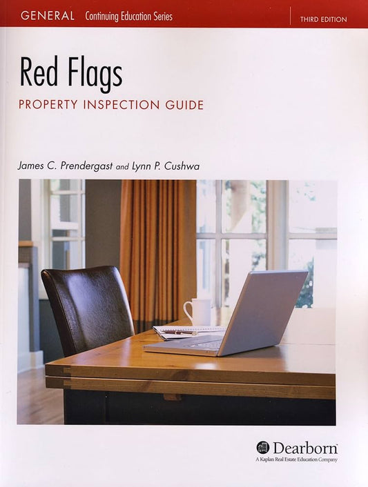 Red Flags: Property Inspection Guide,  6 HR course,  BOOK