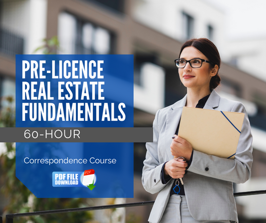 60 Hour Pre-Licensing Course (Correspondence)