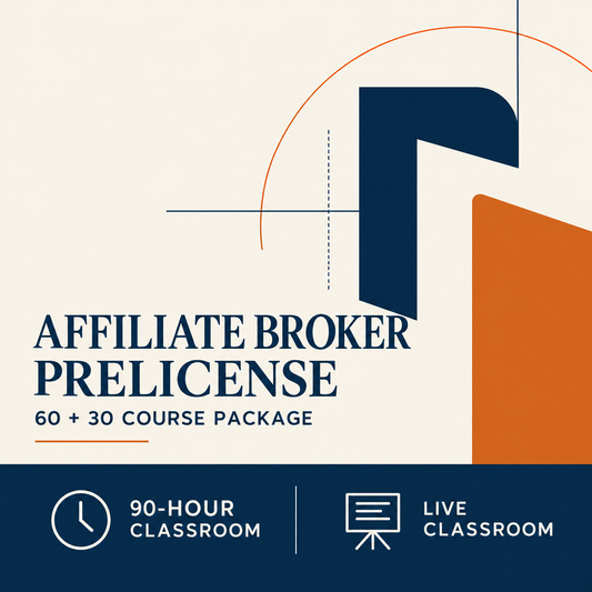LIVE 60-hr Pre-Licensing + 30-hr Course for New Affiliates - Dickson, TN