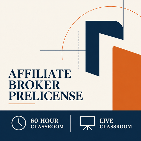 LIVE 60-hr Pre-Licensing Real Estate Fundamentals