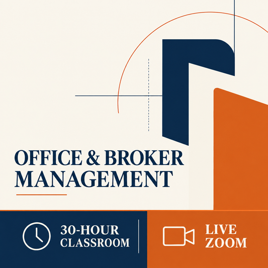 LIVE ZOOM 30-Hour Broker Training Course