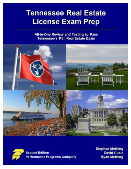 Tennessee Real Estate License Exam Prep